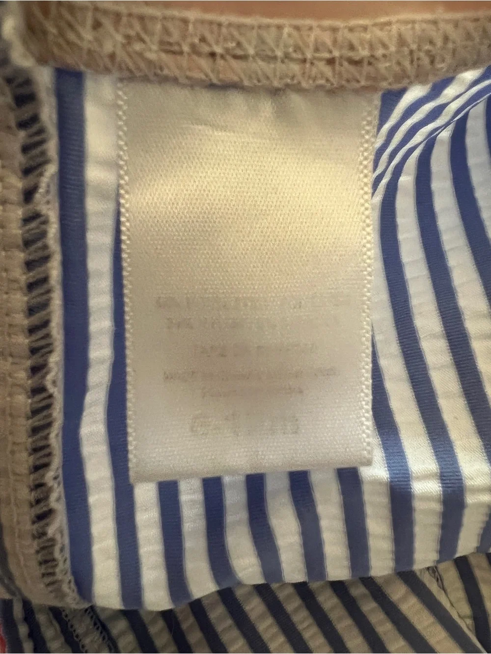 RuffleButts Baby Girl Seersucker Stripe Long Sleeve Rash Guard 6-12 Months